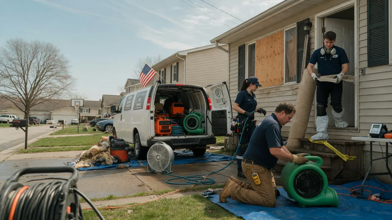Water Damage Restoration in White Post, VA near me